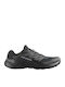 Sport Shoes Trail Running Black Waterproof with Gore-Tex Membrane