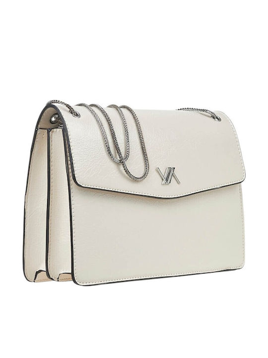 Verde Women's Flap Bag Ecru