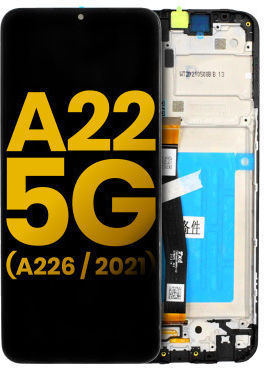Οθόνη Samsung mit Touch-Mechanismus für Samsung A226B, Galaxy A22 5G (Schwarz)