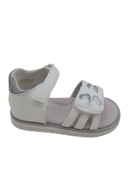 Kinder Sandalen Anatomisch Weiß