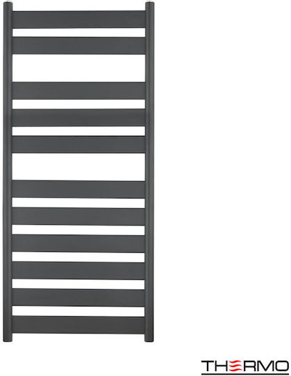 Thermo Largo Electric Towel Rail 120x50cm Black
