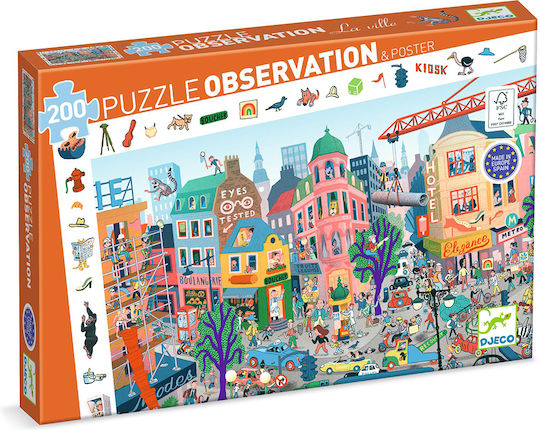 Puzzle pentru Copii pentru 6+ ani+ Ani 200buc Djeco