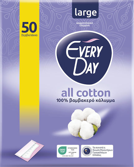 Every Day All Cotton Large Σερβιετάκια 50τμχ