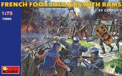 Miniart Modellfiguren Französische Fußsoldaten Rams 1:72 72003