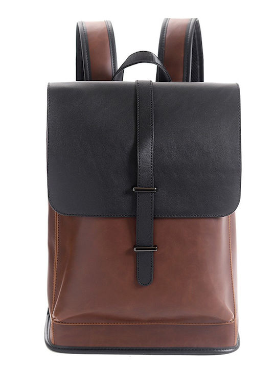 Playbags Backpack 18lt Μαύρο / Καφέ