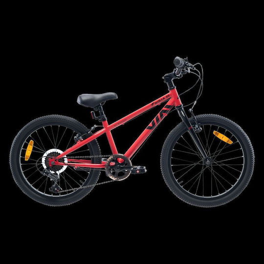Martes Ninja 20" Kids Mountain Bike Red