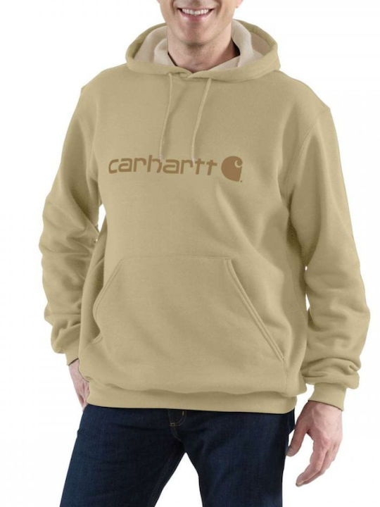 Carhartt Φούτερ με Κουκούλα Beach Heather