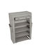 Stoff Schuhschrank 60x30x90cm