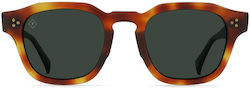 Raen Rune Spilt Finish Moab Sunglasses Brown with Acetate Frame & Brown Lens
