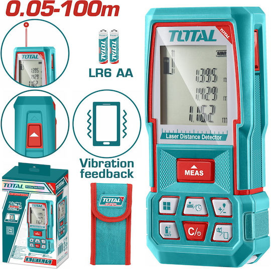 Total Laser Distance Meter TMT51036 with Range up to 100m
