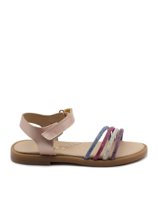 Ricco Mondo Παιδικά Πέδιλα Anatomisch Rose Gold
