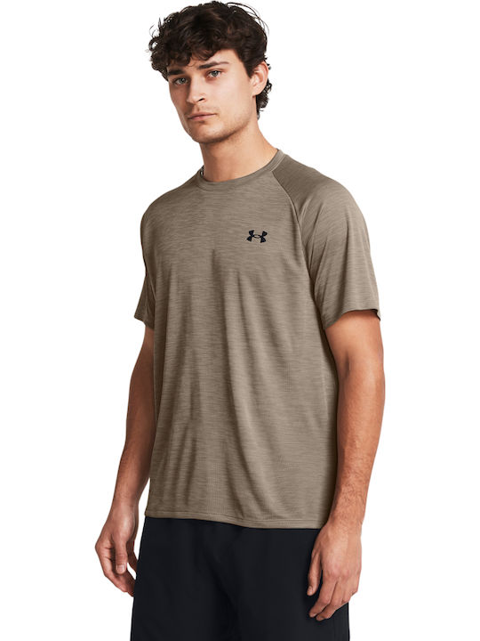 Under Armour Athletic T-shirt Brown