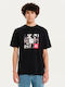 T-shirt Navy Μπλε