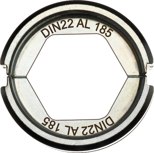 Milwaukee 4932451777 Μαγουλα Πρεσσας Din22 Al 185 Mw