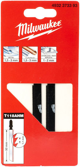 Milwaukee 4932373393 Нож за прободен трион Inox 50 X 1.1mm Mw