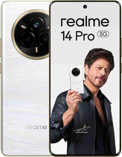 Realme 14 Pro+ 5G Dual SIM (12GB/512GB) Pearl White