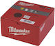 Milwaukee Abrasive Orbital Sander Sanding Sheet K80 125x125mm Set 25pcs