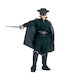 Kids Carnival Costume DON DIEGO AVENGER No