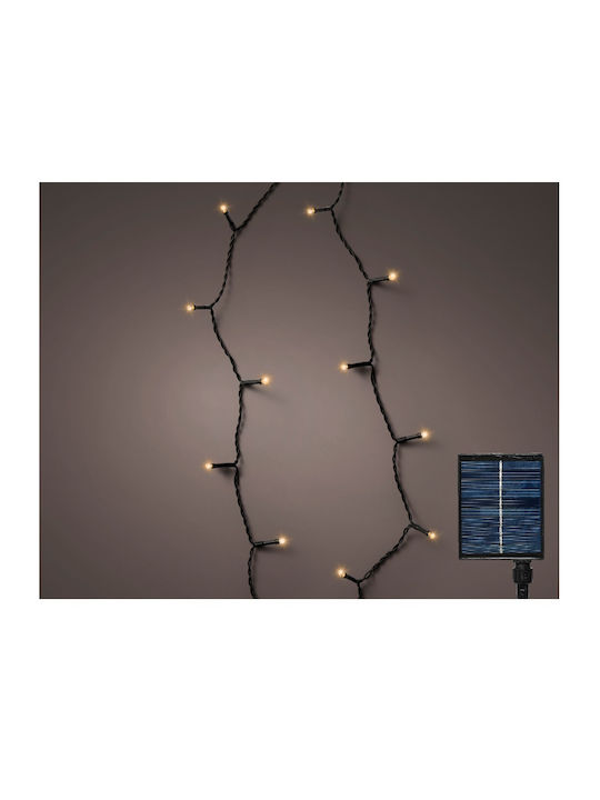 Lights LED 18m. Warm White Solar in String 1pcs