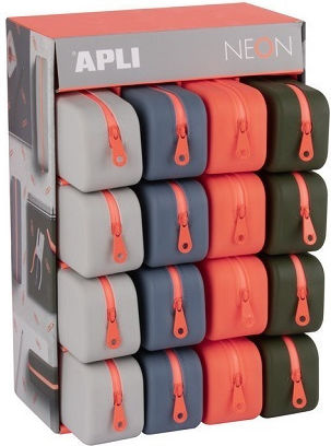 Apli Pencil Case Silicone Various Designs