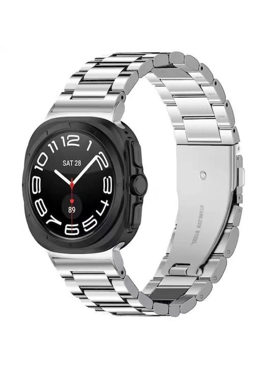 Samsung Galaxy Watch Ultra 47mm Ramă Oțel Inoxidabil Trei Mărgele Argintiu