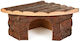 Ξύλινο Σπιτάκι Γωνιακό Croci Τρωκτικά 42x15x30cm