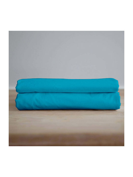 White Fabric Bettlaken Super-Doppel mit Gummiba...