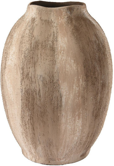 Kaemingk Ceramic Brown Vase Φ22xH30cm