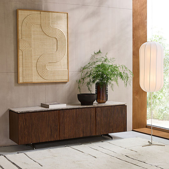Wohnzimmer TV-Einheit Braun L42xB165xH52cm