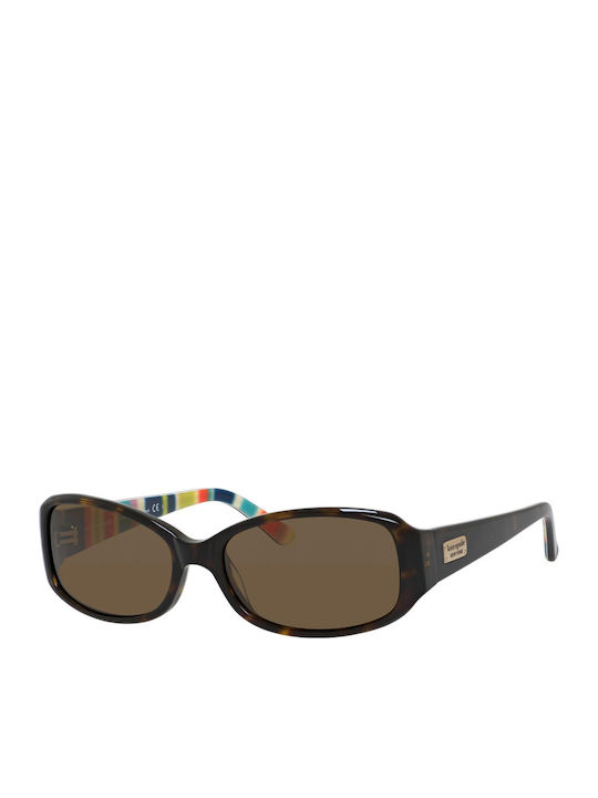 Kate Spade Γυναικεία Γυαλιά Ηλίου με Καφέ Ταρταρούγα Κοκκάλινο Σκελετό και Καφέ Φακό