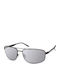 Skechers Men's Sunglasses with Black Metal Frame and Gray Lens SE6204 6102C