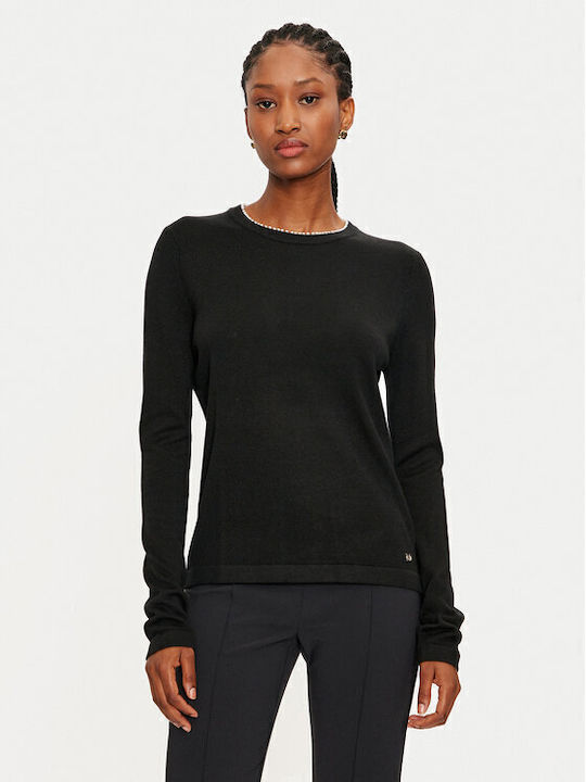 Bluze Damă Mânecă Lungă Pulovere Lână Negru