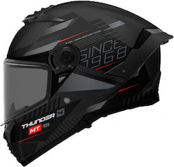 MT Thunder 4 SV Full Face με Sun Visor ECE 22.06 Luminence D1 Black Matt