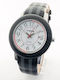 Women's Watch 43mm Battery with White Rubber Strap