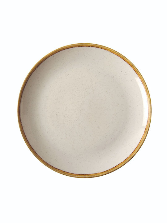 Πιάτο Ρηχό Πορσελάνης Μπεζ Φ20cm Ivory Gtsa 66-5020 00024498