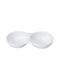 Double Round Porcelain Dip Bowl White 14x7xh3cm Gtsa 63-1201 00003709