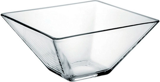 Μπολ Τετράγωνο Κωνικό Γυάλινο 25x25xh10,5cm 1850ml «modi» 14000331 Borgonovo 01.44055 00003681