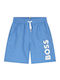 Boss Kids Swimwear Swim Shorts Navy, Light Blue