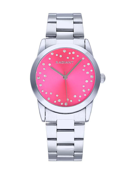 Radiant Women's Watch with Silver Metal Bracelet