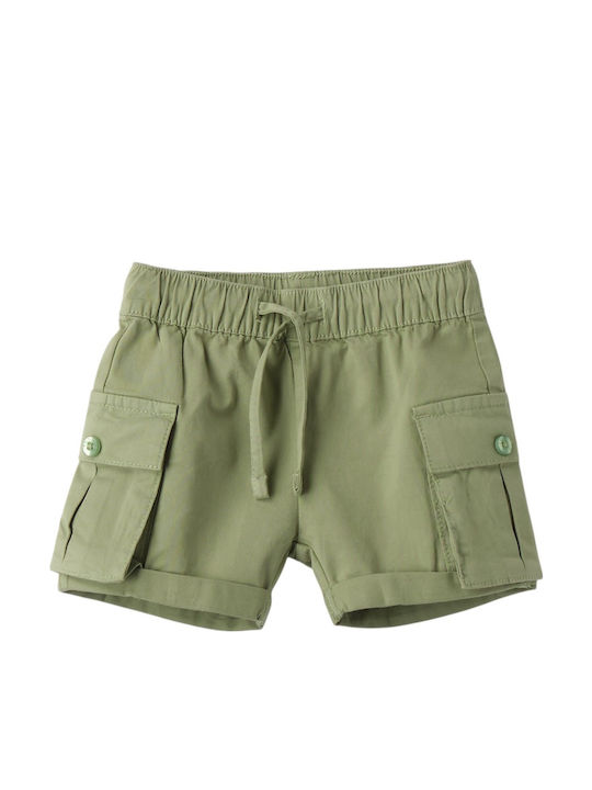 Șort/Salopetă Copii din Material Textil verde