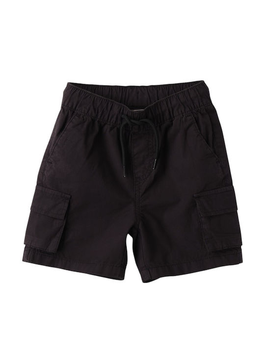 Kids' Shorts/Bermudas Fabric Black