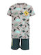 Kids' Set with Shorts Summer 2pcs Grey-cypress