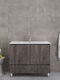 Furnibath Waschtisch mit Waschbecken L101xB72xH46cm Grey