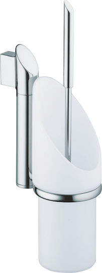 Grohe Γυάλινο Πιγκάλ Μπάνιου Ασημί
