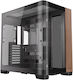 Antec C8 Геймърско Пълна Кула Компютърна Кутия със Страничен Прозорец Черна