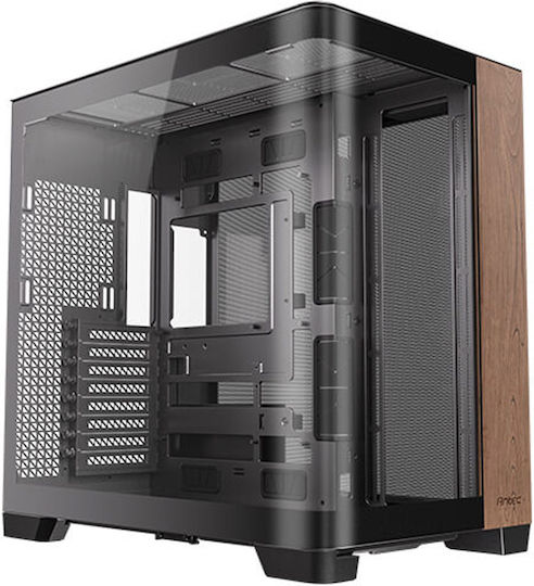 Antec C8 Геймърско Пълна Кула Компютърна Кутия със Страничен Прозорец Черна