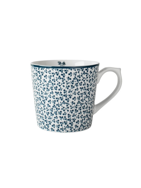 Porcelain Mug XL 540ml White – Blue Floris Blueprint Laura Ashley La183198 00043541