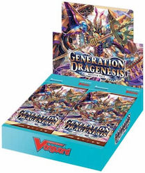Cutie de Boostere Cardfight Vanguard Divinez Dz-bt06 Generation Dragenesis 16 Boostere