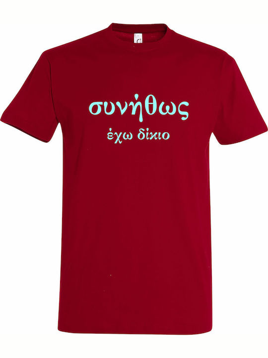 Tricou unisex "De obicei am dreptate Citat amuz...