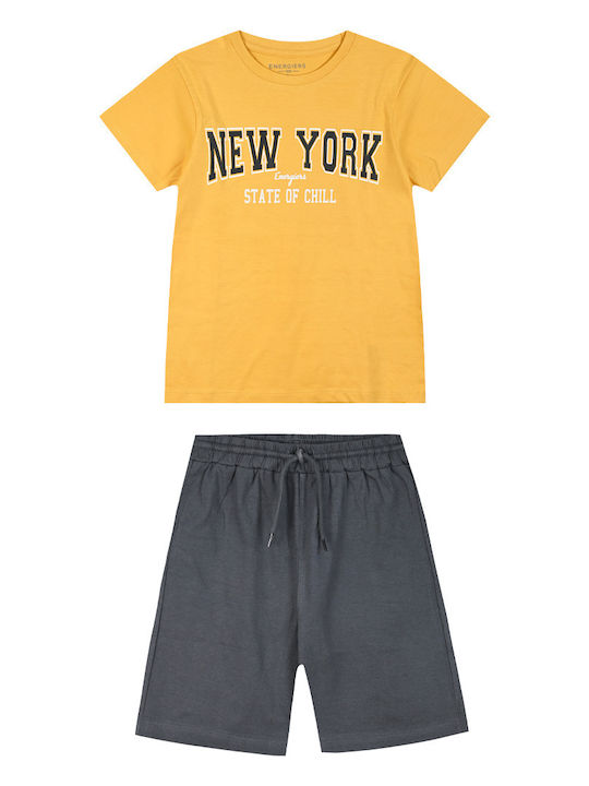 Energiers Kids' Set with Shorts Summer 2pcs Ant...